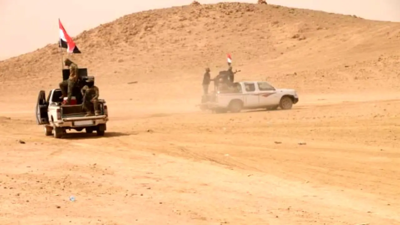 انهدام چند مقر داعش در استان الانبار عراق