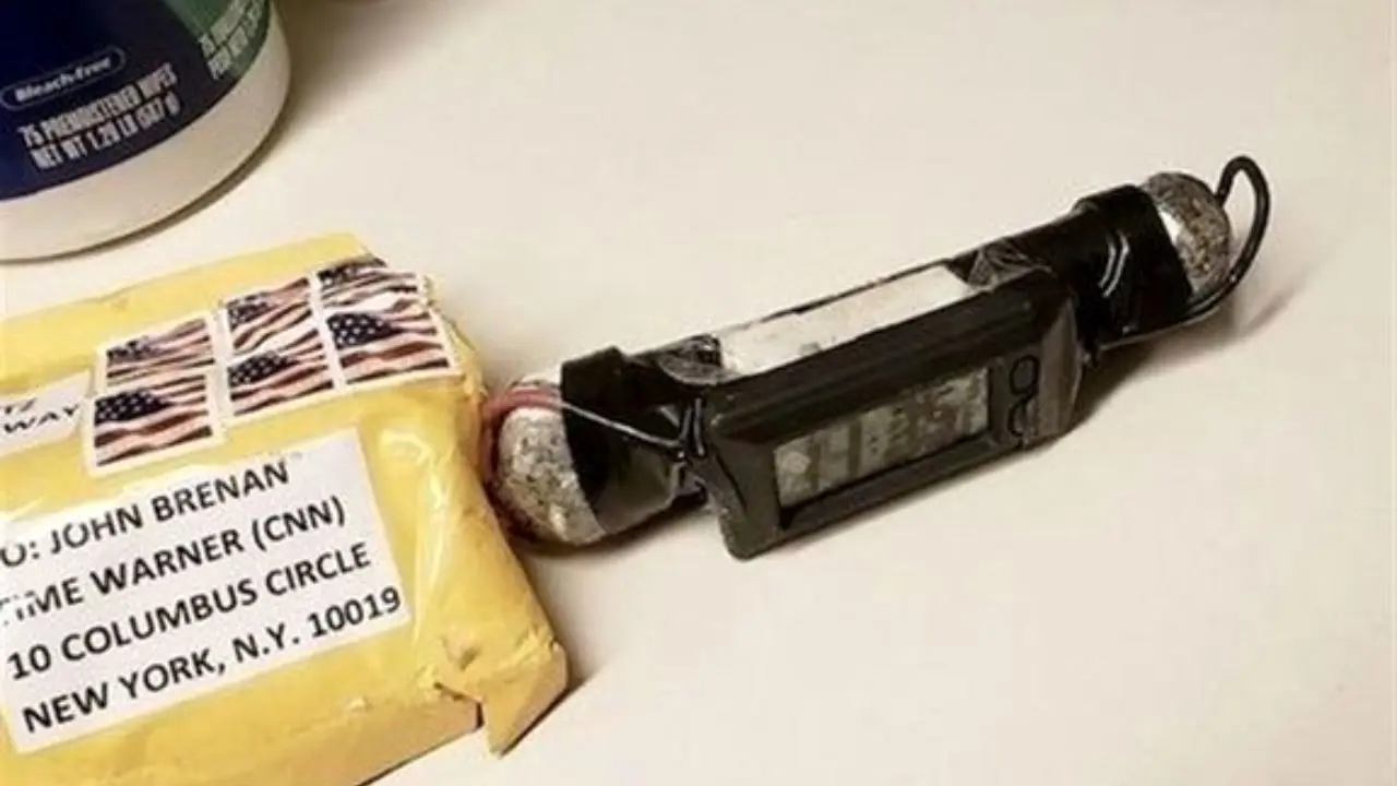 دستگیری مظنون ارسال بمب‌های پستی در آمریکا