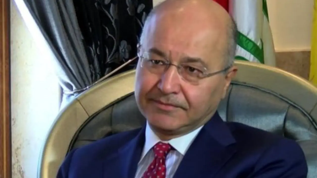 برهم صالح: برای حل  اختلافات میان بغداد و اربیل تلاش می‌کنم