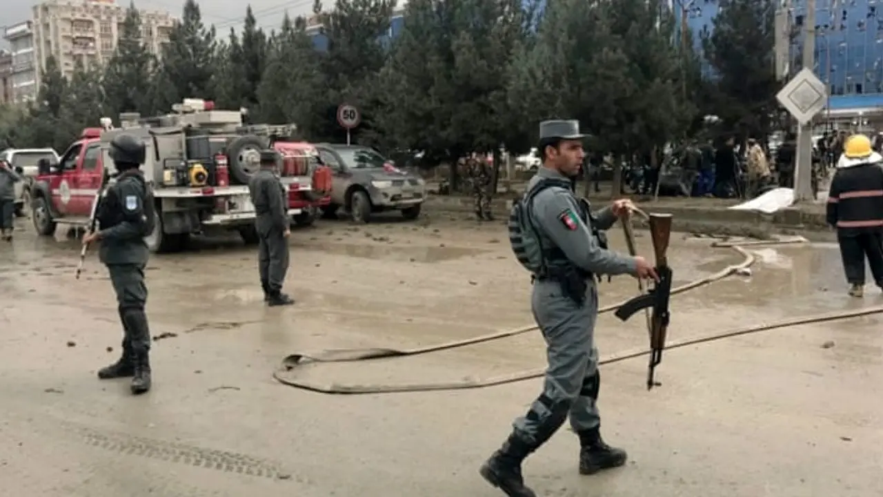 انفجار در مقر کمیته انتخابات در کابل