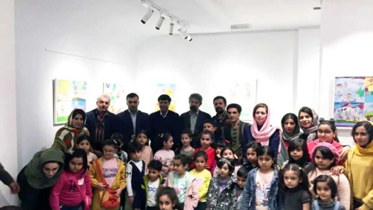 رویاهای کودکان سنندجی رنگ واقعیت گرفت/گشایش نمایشگاهی متفاوت