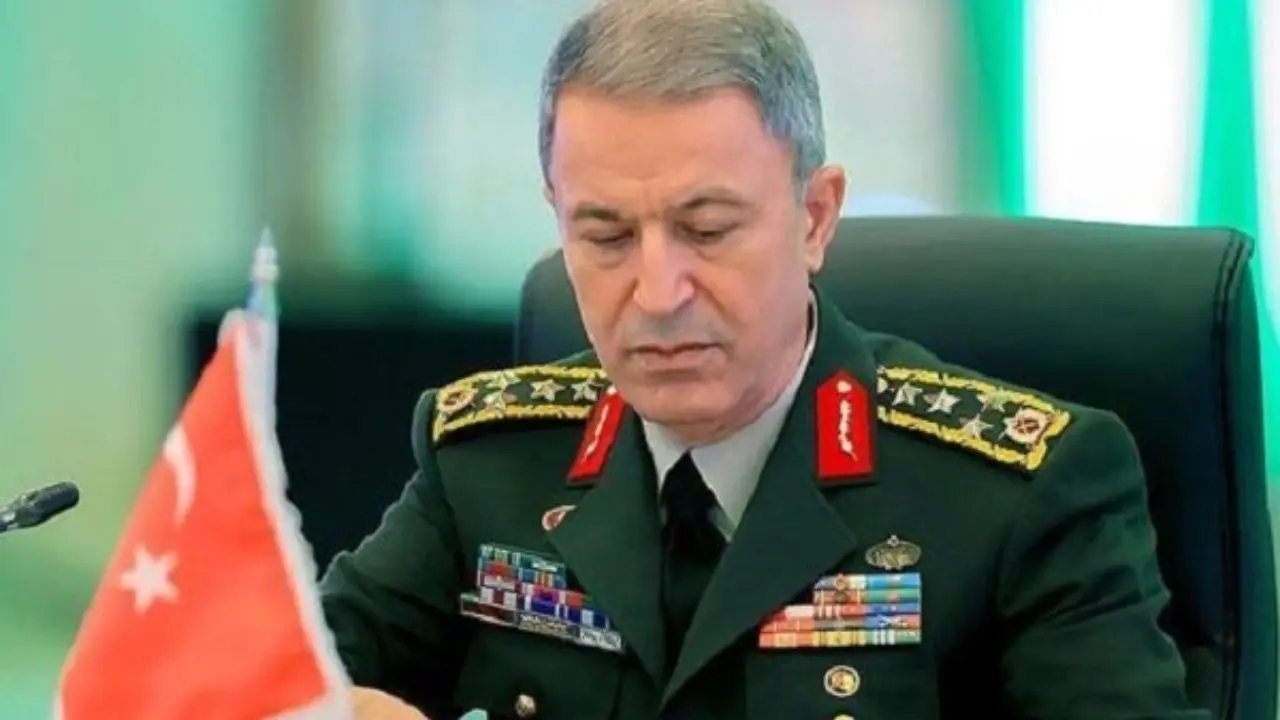 رایزنی های نظامی وزیر دفاع ترکیه در لیبی