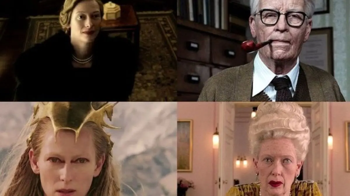 گریم های عجیب و غریب تیلدا سویینتون/ بازیگری که وجود ندارد!