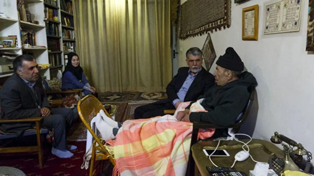 عیادت وزیر فرهنگ از روای «حکایت بلوچ»