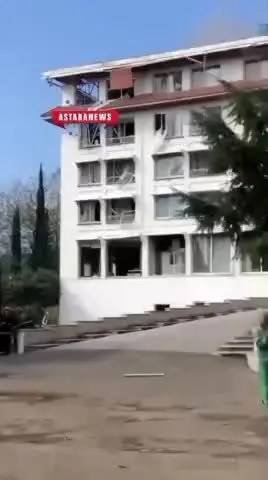 ببینید| فیلمی از محل حادثه انفجار در آستارا