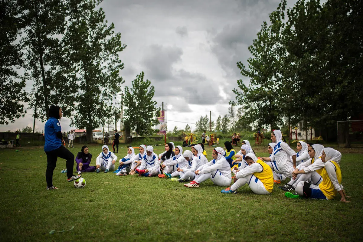 گزارش الجزیره از زنان فوتبالیست ایرانی