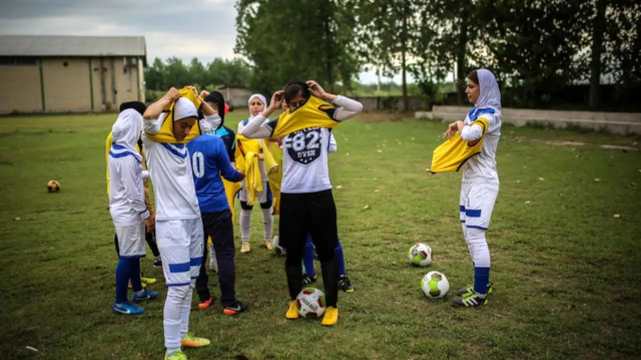 روایت شبکه الجزیره از زنان فوتبالیست ایران