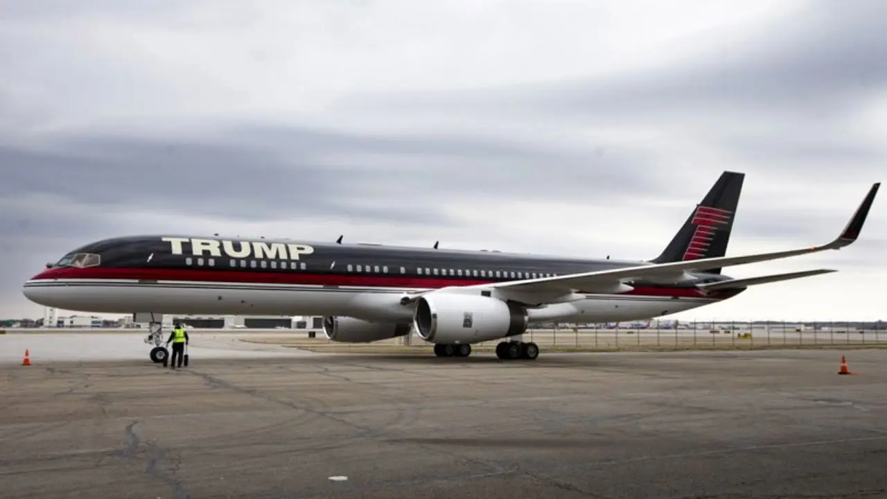 هواپیمای ترامپ دچار سانحه شد