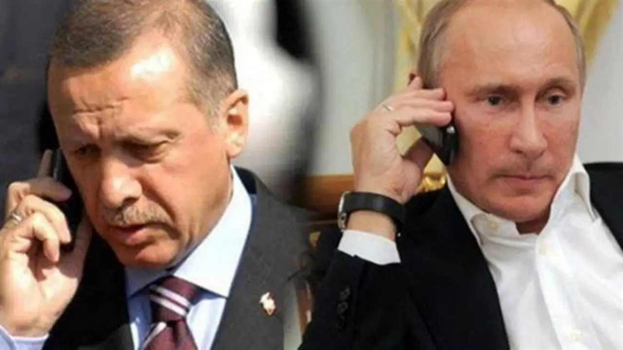 گفت‌وگوی پوتین و اردوغان درباره مناقشه دریای سیاه و سوریه