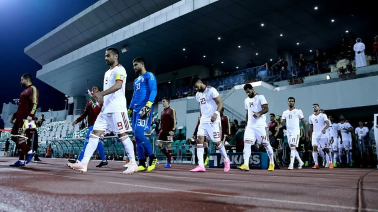 تساوی تیم ملی برابر ونزوئلا در یک بازی دوستانه