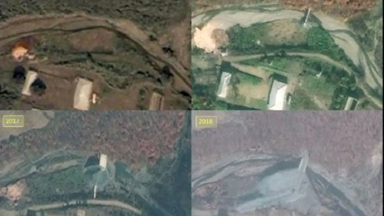 انتشار تصاویری از عملیات توسعه پایگاه‌های موشکی کره شمالی