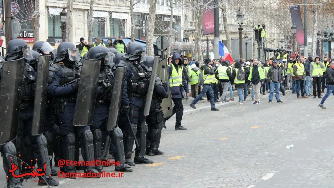 آماده‌باش 8 هزار نیروی پلیس فرانسه برای تظاهرات روز شنبه جلیقه‌زرد‌ها