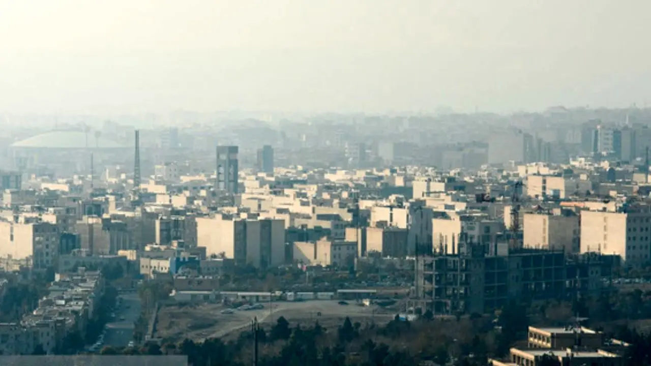 افزایش غلظت آلاینده‌ها در هوای تهران