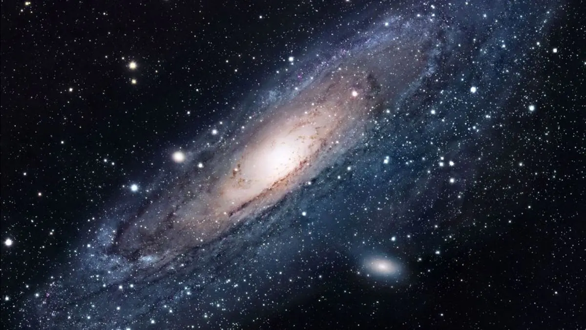 عکس روز ناسا، کهکشان آندرومدا
