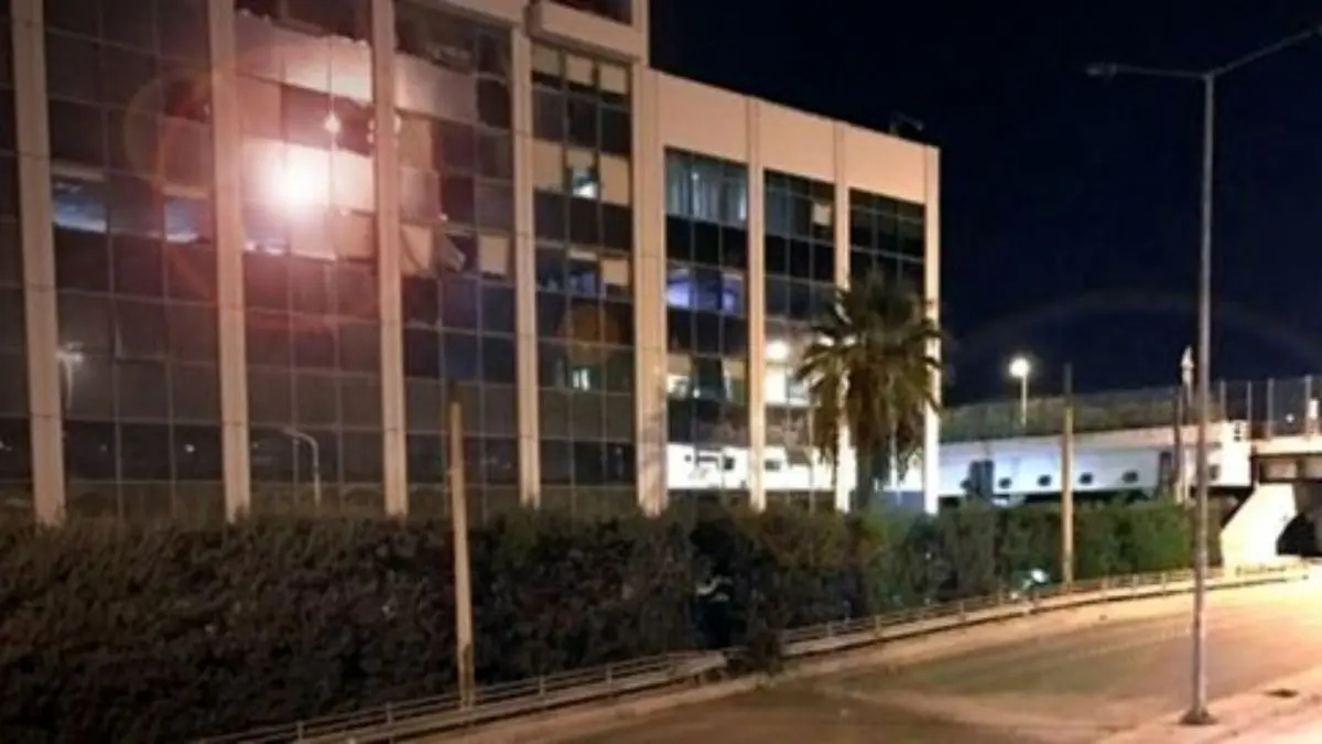 انفجار بمبی دست‌ساز در برابر ساختمان یک شبکه تلویزیونی در یونان