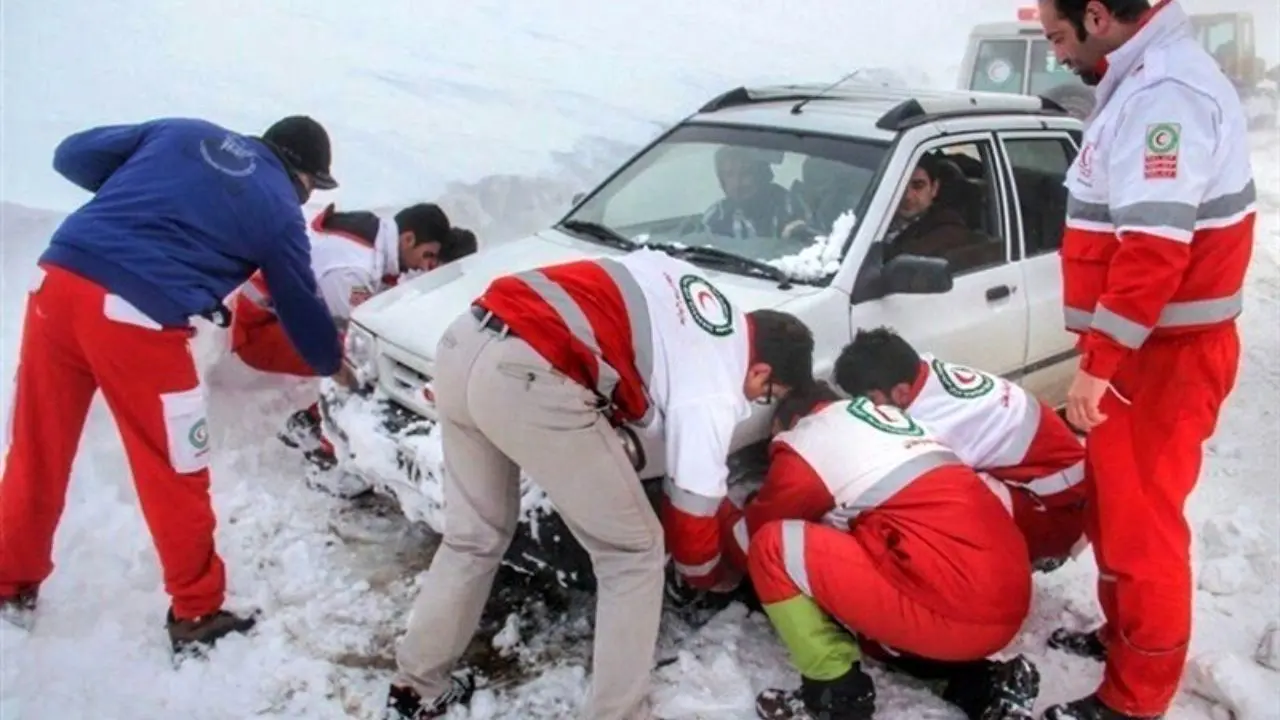 امدادرسانی هزار فرد گرفتار در برف و کولاک