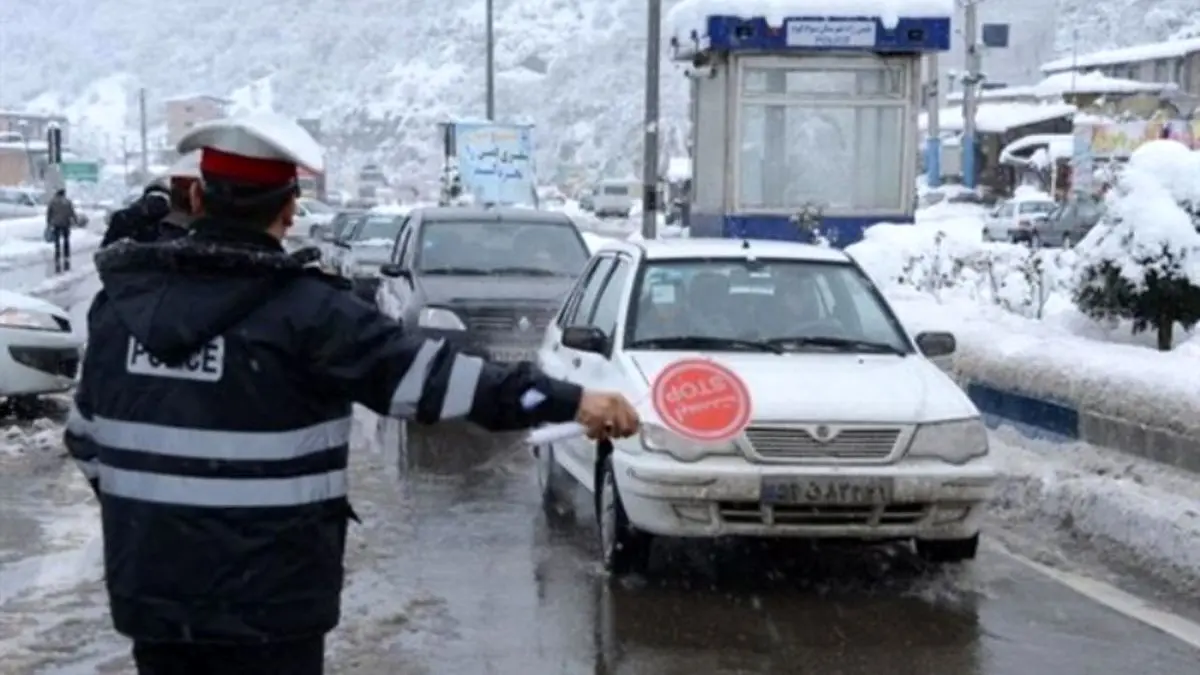 برف و باران 10 جاده ایران را مسدود کرد