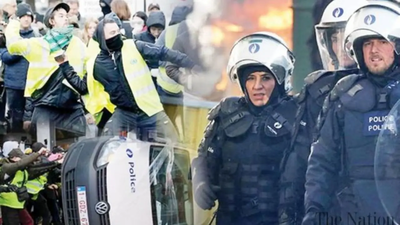احتمال کشیده شدن اعتراضات جلیقه زردها به بلژیک و هلند