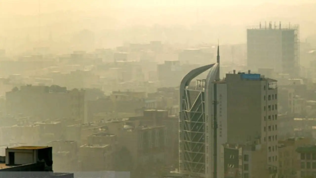 غلظت آلاینده‌ها در تهران افزایش یافت