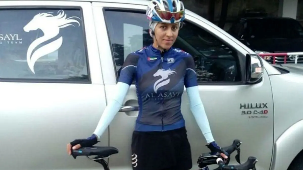 دختر رکابزن ایرانی لژیونر شد