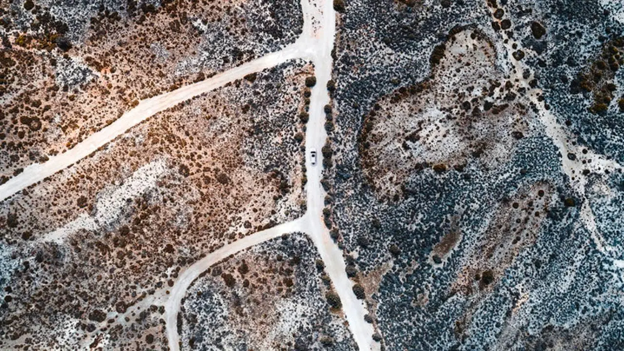 تصاویر هوایی زیبا از جاده و جنگل+عکس