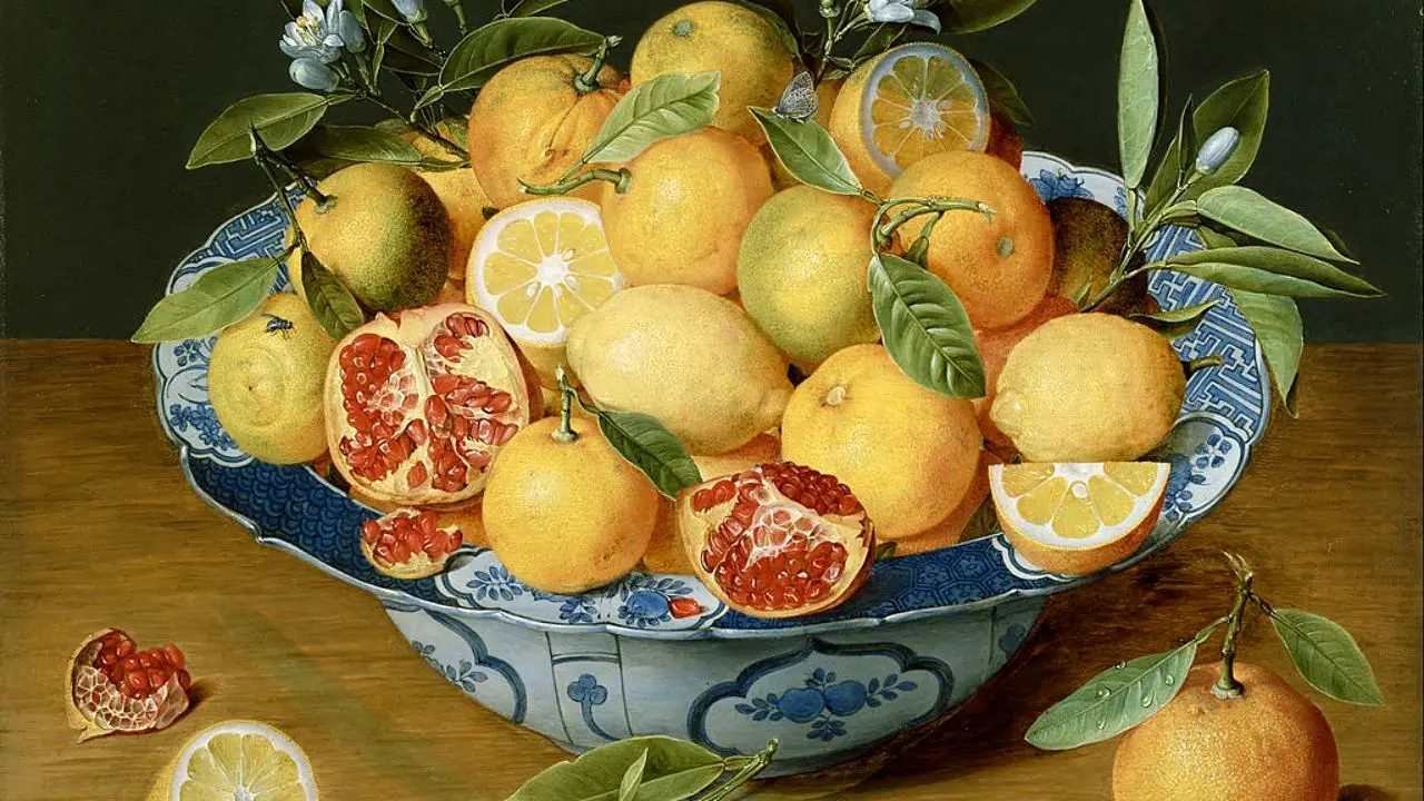 هنر روز، زندگی انارها و پرتقال‌ها
