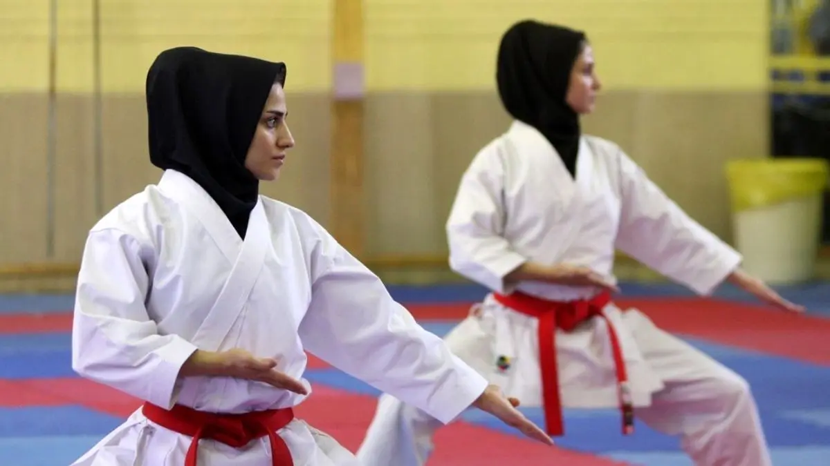 اعزام زنان کاراته‌کا ایرانی به رقابت های لیگ جهانی