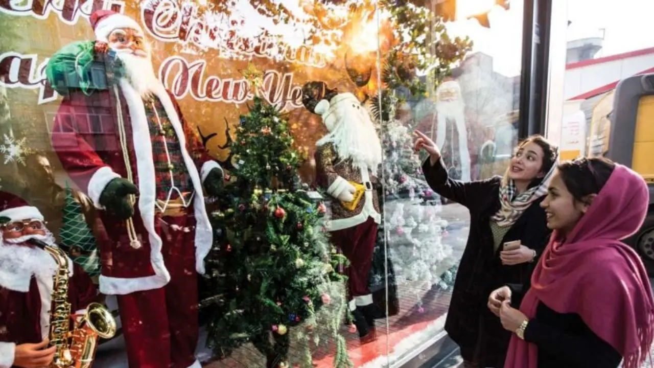 خرید کریسمس در تهران+ویدئو