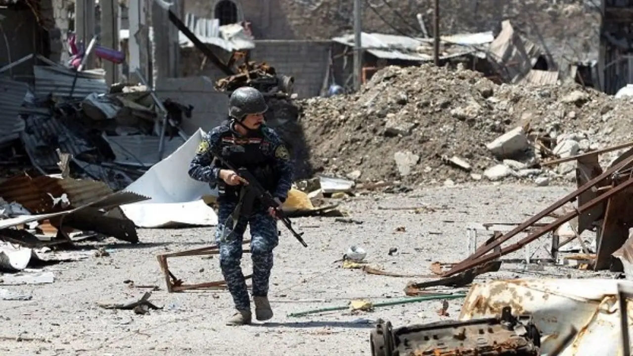 آغاز عملیات نیروهای عراقی برای پاکسازی شهر سامراء از بمب‌های داعش