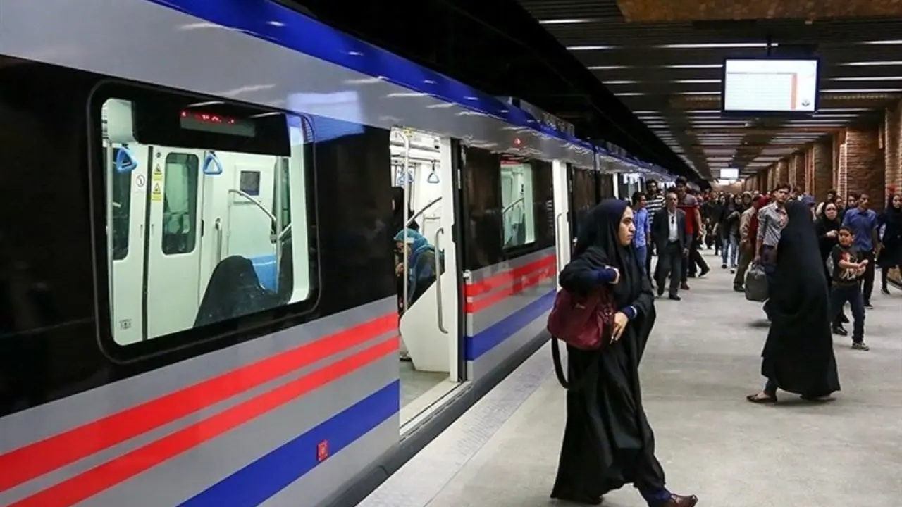 کاهش فاصله حرکت قطارهای خط 3 مترو پایتخت