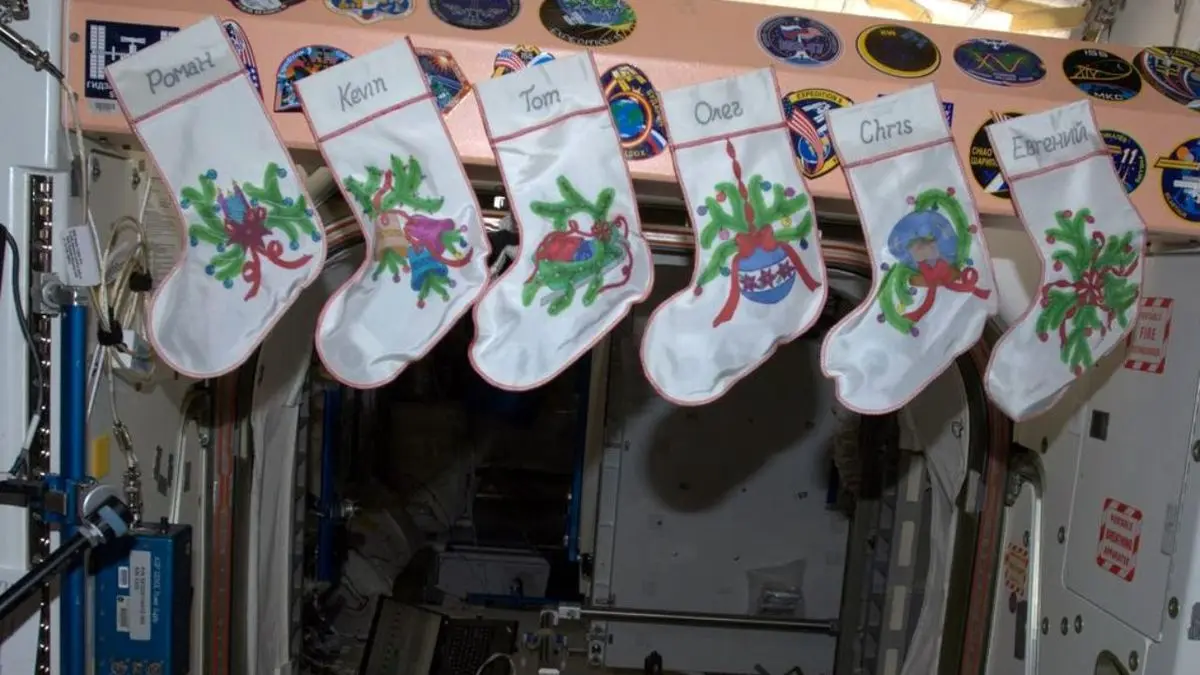 کریسمس در فضا + تصاویر