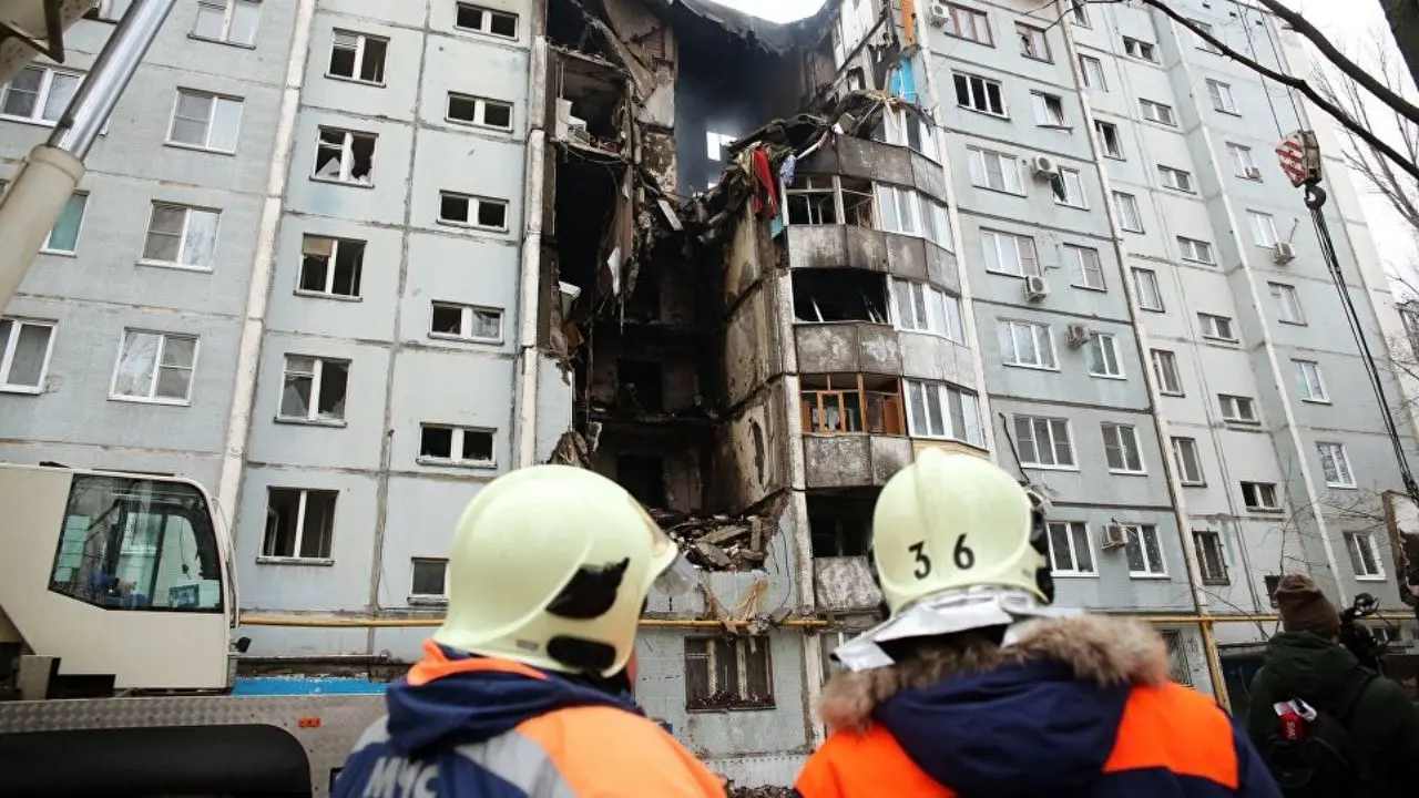 4 کشته، 5 زخمی و 68 نفر مفقود بر اثر انفجار گاز یک ساختمان در جنوب روسیه