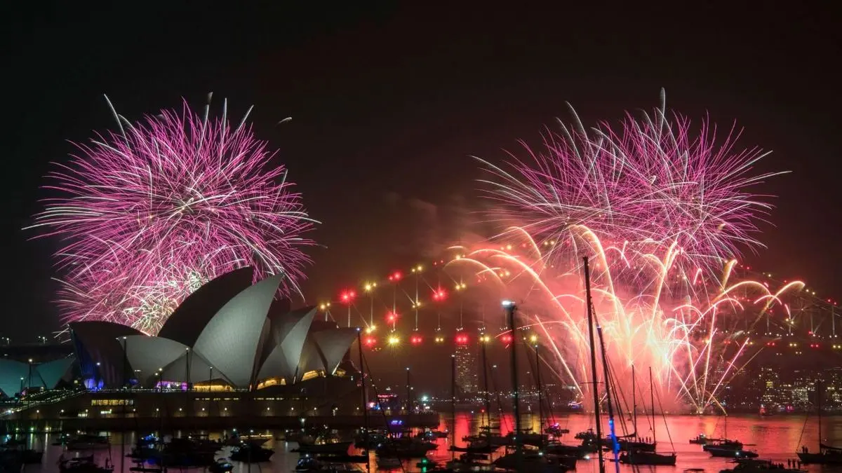 جشن سال نو در سیدنی+ویدئو