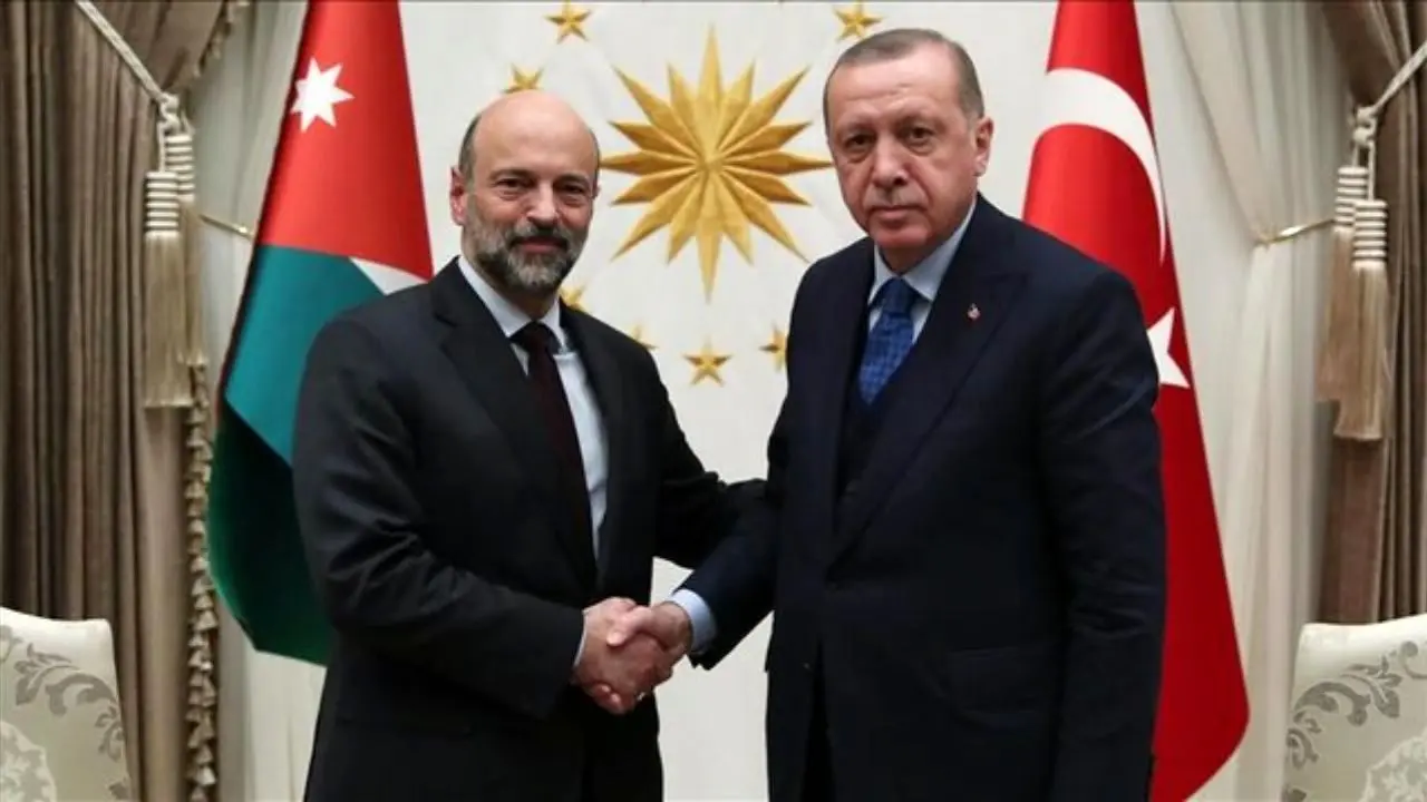 نخست‌وزیر اردن با اردوغان دیدار کرد