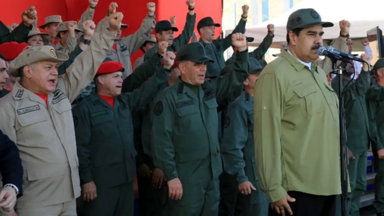 زندانی شدن 9 نظامی ونزوئلایی به جرم توطئه علیه مادورو