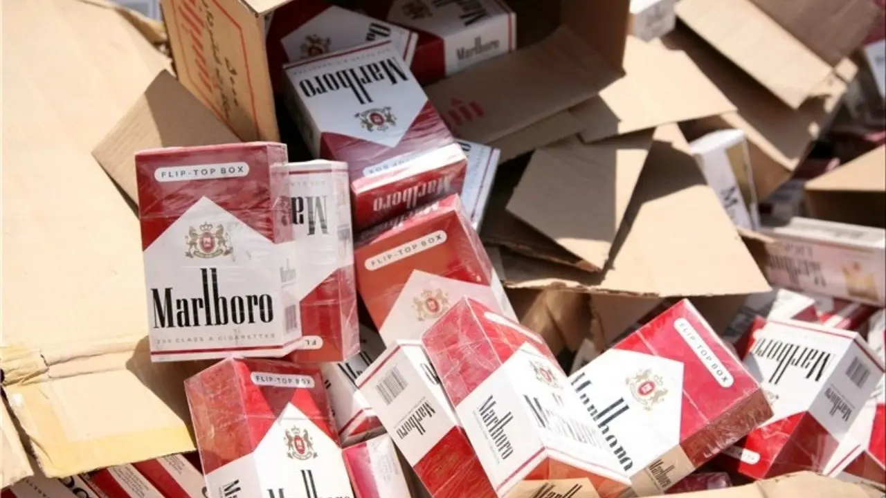 36 میلیون نخ سیگار قاچاق در قم کشف شد