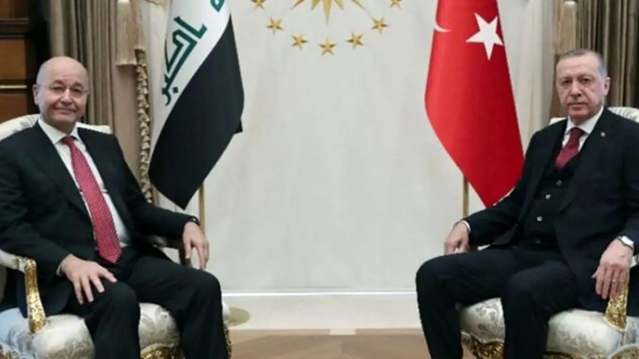 وعده 5 میلیارد دلاری اردوغان برای بازسازی عراق در دیدار با برهم صالح