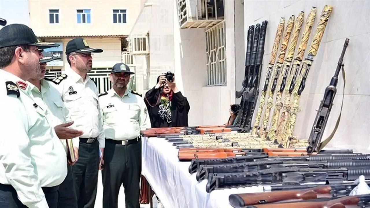 90 نفر از دارندگان سلاح غیرمجاز در خوزستان دستگیر شدند