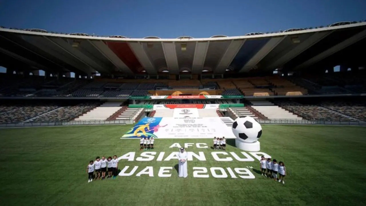 افتتاحیه جام ملت‌های آسیا با حضور رونالدو
