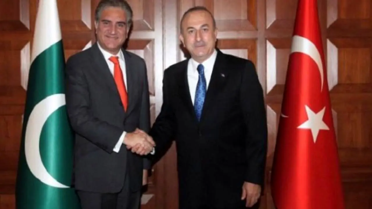 وزیران خارجه ترکیه و پاکستان در آنکارا دیدار کردند