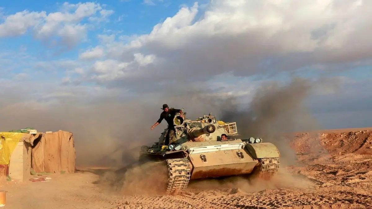 دفع یورش سنگین داعش توسط نیروهای الحشد الشعبی عراق