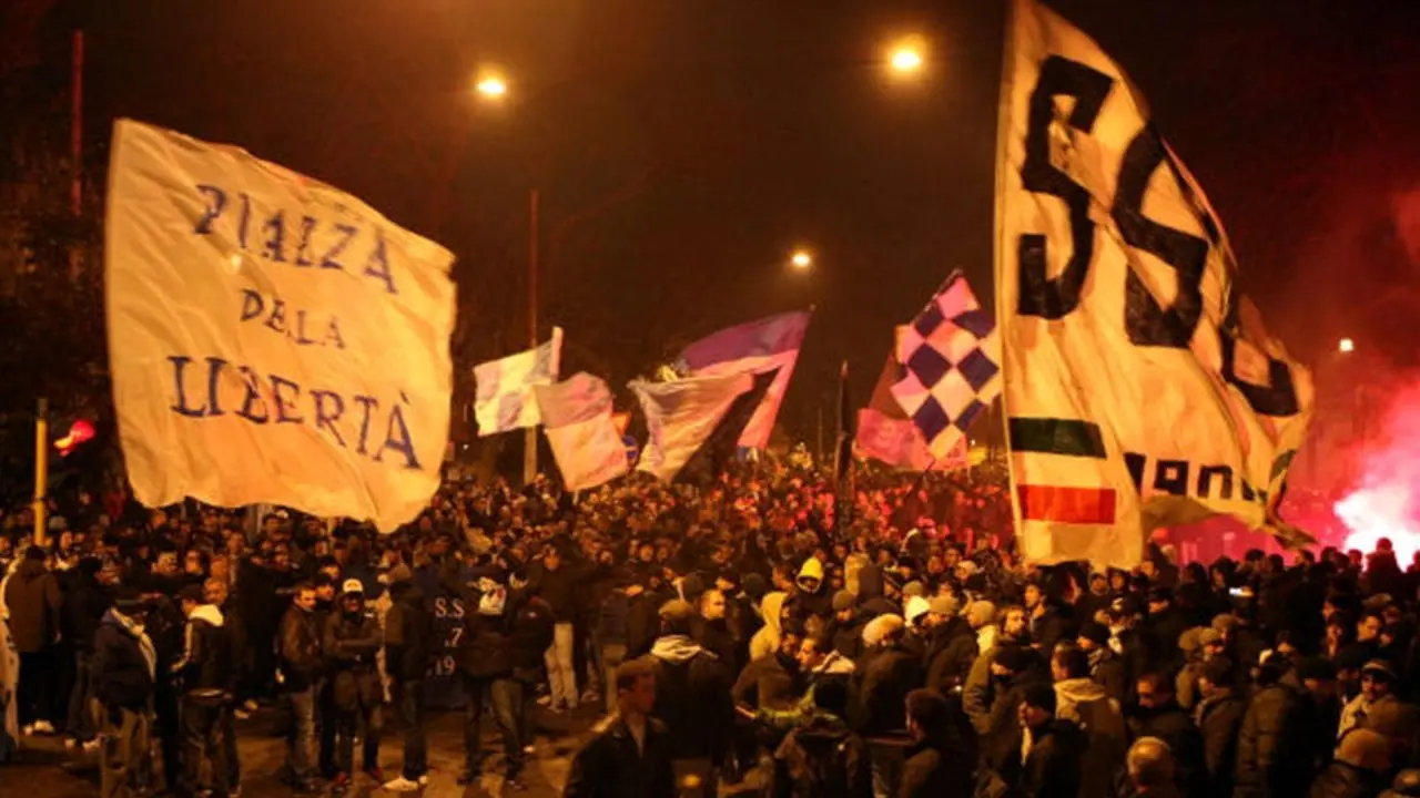 درگیری هواداران لاتزیو با پلیس در سالروز تاسیس باشگاه