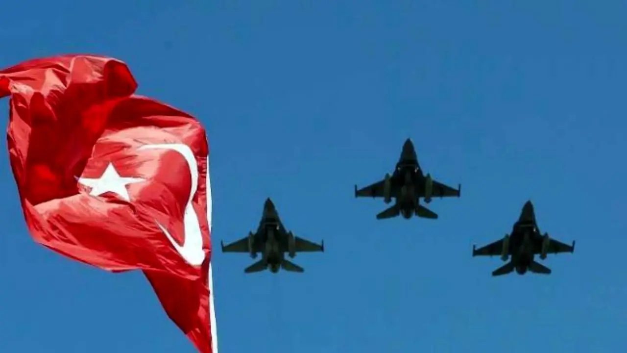 کشته شدن 5 تروریست «پ‌ک‌ک» در حملات هوایی ترکیه