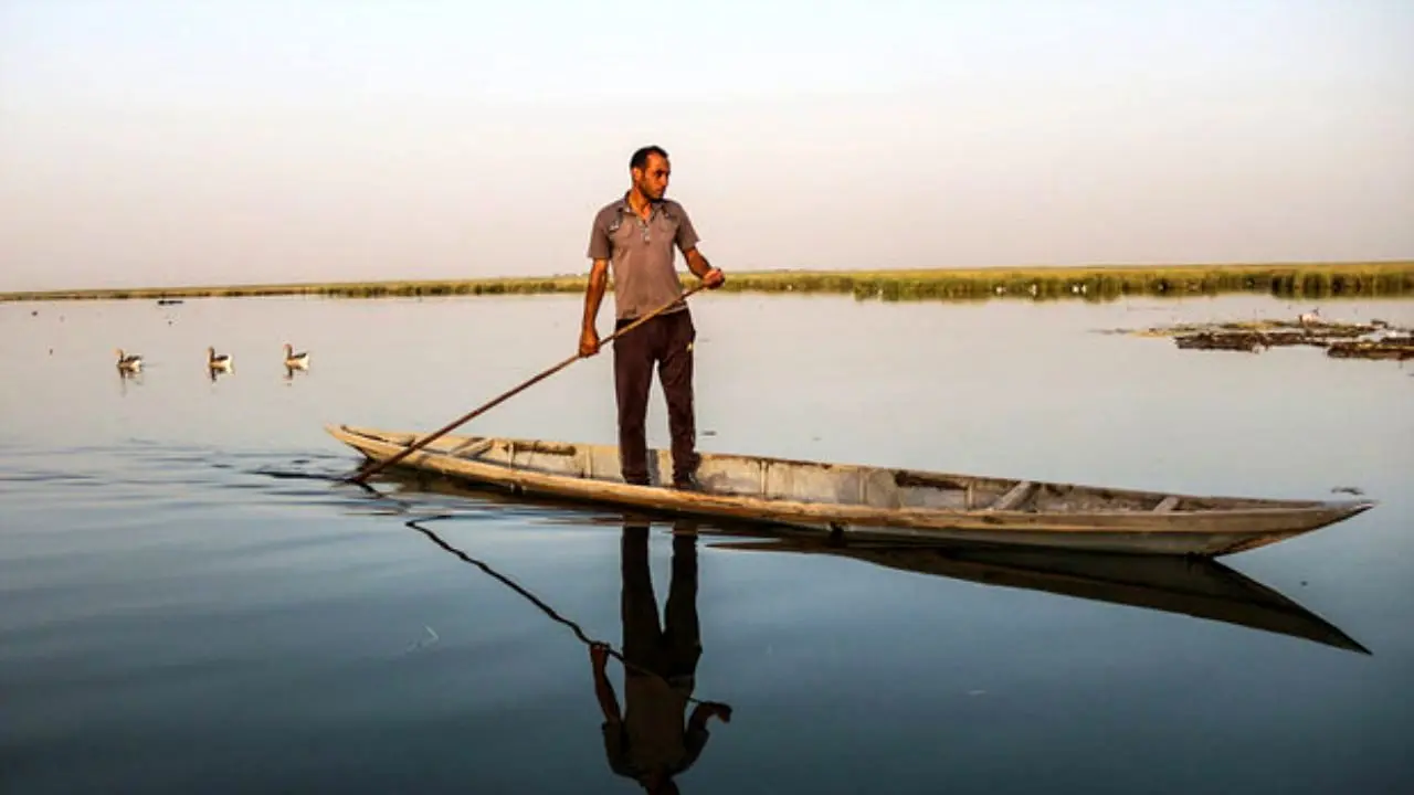 افتتاح پروژه انتقال آب کارون به تالاب شادگان