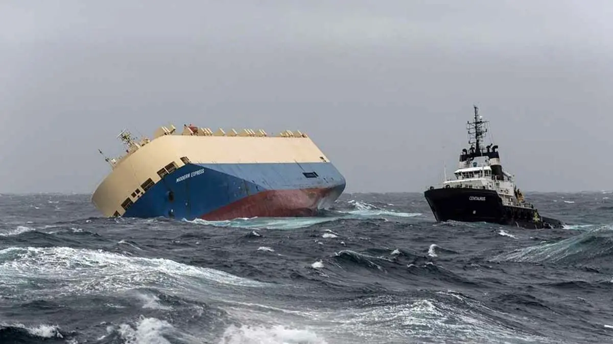 کشتی پانامایی در دریای سیاه غرق شد