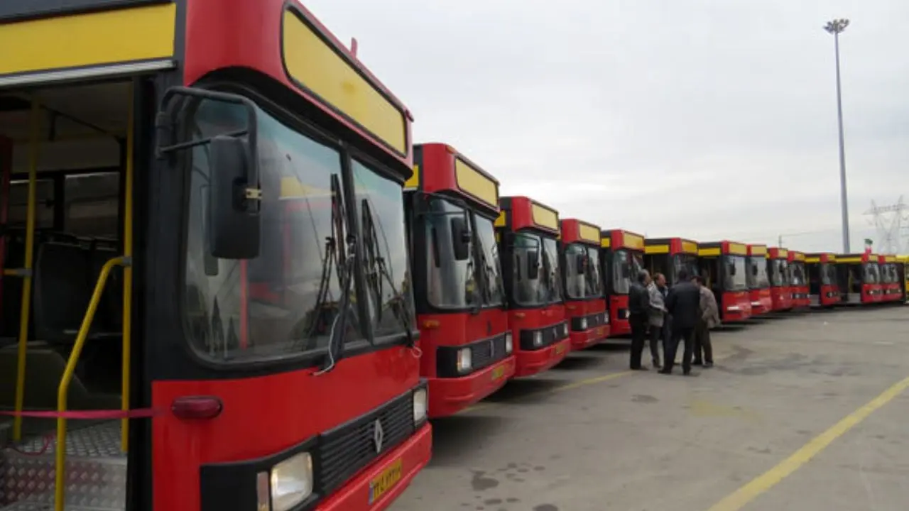 6000 دستگاه اتوبوس عمومی در تهران خدمات رسانی می‌کنند