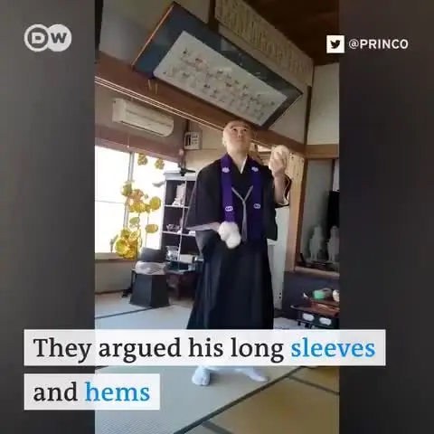 اعتراض راهبه‌های ژاپنی به قانون منع رانندگی با کیمونو + ویدئو