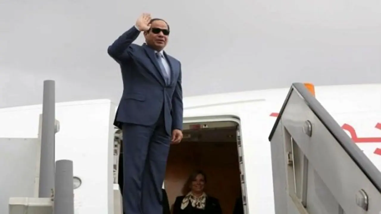 رئیس‌جمهور مصر وارد عمان شد