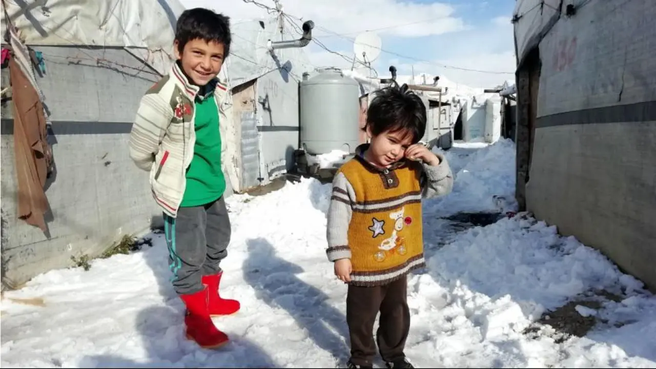 15 کودک سوری به خاطر سرما کشته شده‌اند