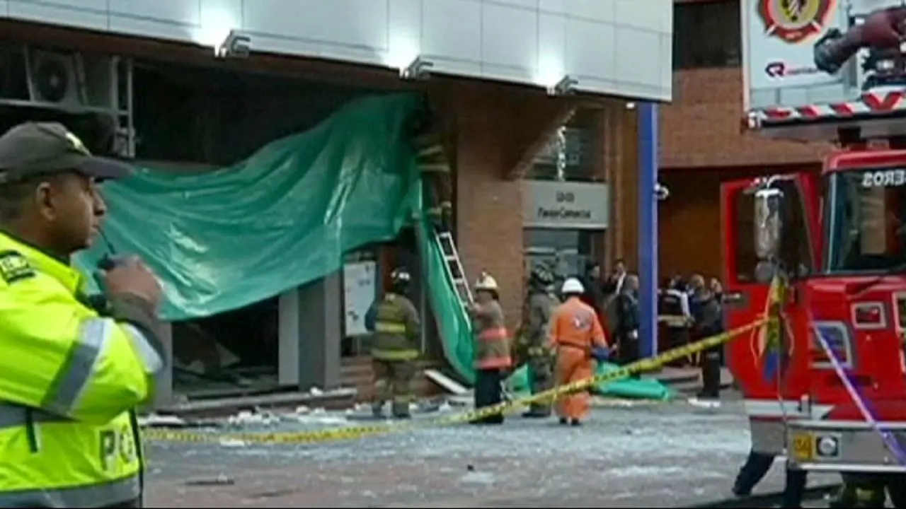 انفجار تروریستی در پایتخت کلمبیا